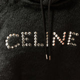 セリーヌ CELINE CELINE 22AW アルパカ混 パーカー 2Y988925R ブラック ウール・アルパカ メンズ パーカー
