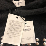 セリーヌ CELINE CELINE 22AW アルパカ混 パーカー 2Y988925R ブラック ウール・アルパカ メンズ パーカー