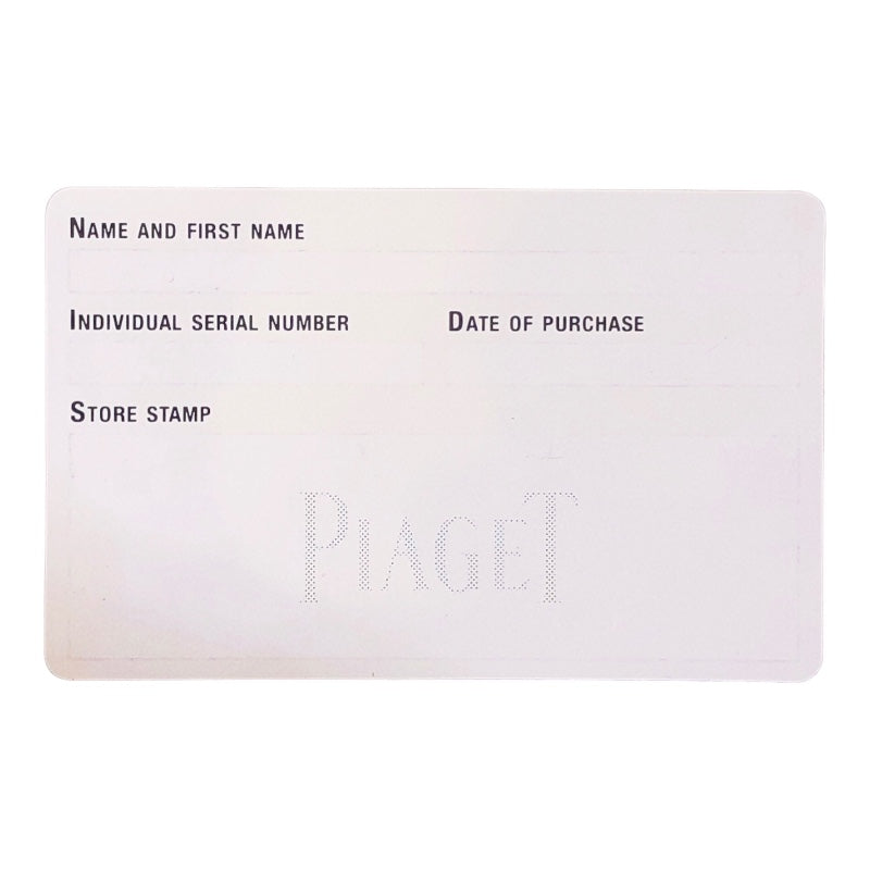 ピアジェ PIAGET ポロ P10140/G0A26033 K18ホワイトゴールド レディース 腕時計