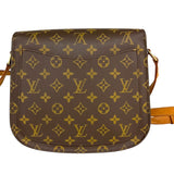 ルイ・ヴィトン LOUIS VUITTON サンクルーGM M51242 ブラウン モノグラムキャンバス レディース ショルダーバッグ