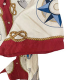 グッチ GUCCI 総柄シルクオープンカラーシャツ 604110 クリーム シルク メンズ 半袖シャツ