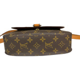 ルイ・ヴィトン LOUIS VUITTON サンクルーGM M51242 ブラウン モノグラムキャンバス レディース ショルダーバッグ