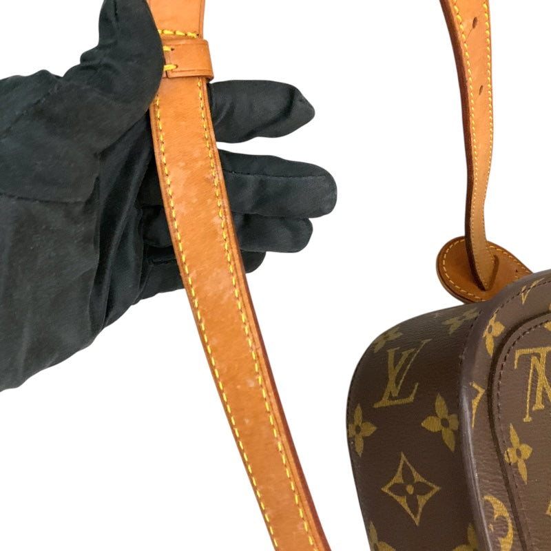 ルイ・ヴィトン LOUIS VUITTON サンクルーGM M51242 ブラウン モノグラムキャンバス レディース ショルダーバッグ
