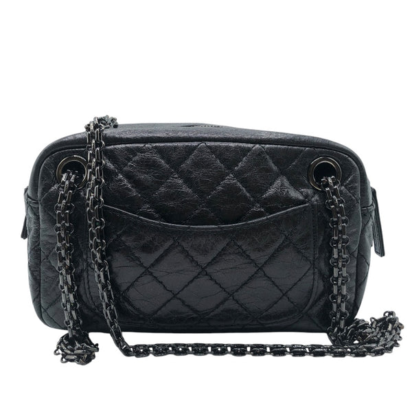 シャネル CHANEL シャネル2.55ショルダー ブラック ラム レディース ショルダーバッグ