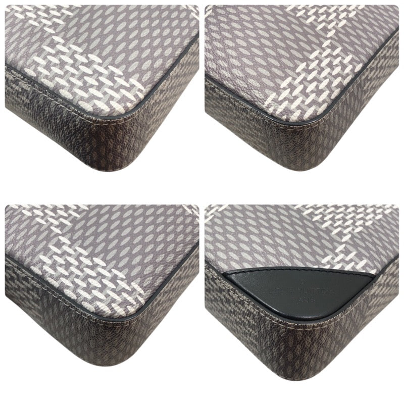 ルイ・ヴィトン LOUIS VUITTON 3D トリオ メッセンジャー N50027 アンタークティカ ダミエ・グラフィット 3D キャンバス メンズ ショルダーバッグ
