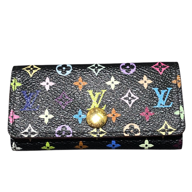ルイ・ヴィトン LOUIS VUITTON ミュルティクレ4 M93732 マルチカラー マルチカラー レディース キーケース