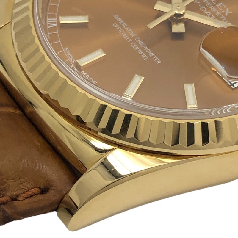 美品 ロレックス 革ベルト 118138 ROLEX 20mm ロレックス ROLEX デイデイト36 ランダムシリアル 118138