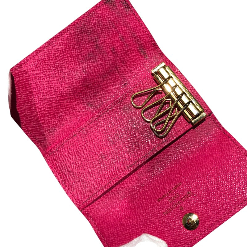 ルイ・ヴィトン LOUIS VUITTON ミュルティクレ4 M93732 マルチカラー マルチカラー レディース キーケース