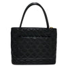 シャネル CHANEL 復刻トート A01804 ブラック、ゴールド金具 キャビアスキン　 レディース ハンドバッグ
