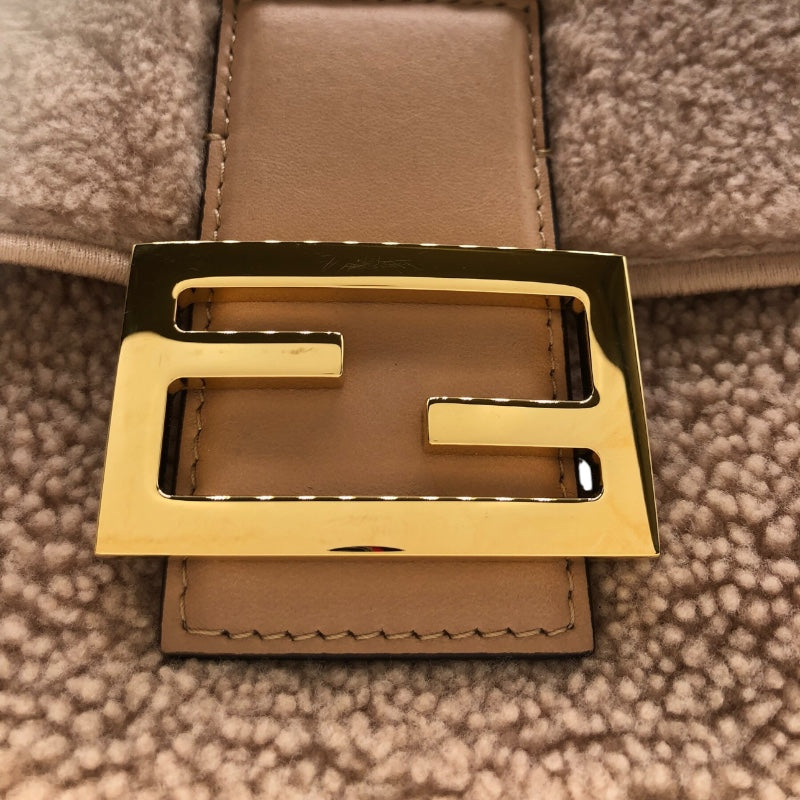 フェンディ FENDI Wフェイスショルダー 8BR794 ベージュ ファー