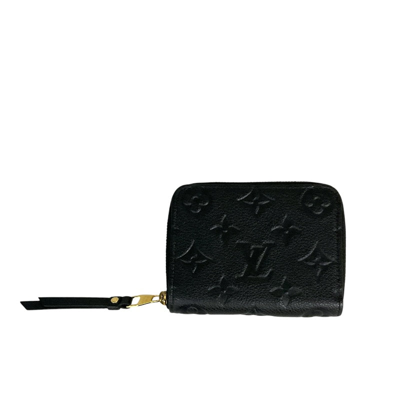ルイ・ヴィトン LOUIS VUITTON ジッピーコインパース M60574 ブラック  PVCコーティングキャンバス モノグラムキャンパス ユニセックス コインケース