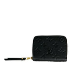 ルイ・ヴィトン LOUIS VUITTON ジッピーコインパース M60574 ブラック PVCコーティングキャンバス モノグラムキャンパス ユニセックス コインケース