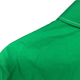 グッチ GUCCI x Adidas プリーツシャツワンピース 723257 グリーン コットン レディース ワンピース