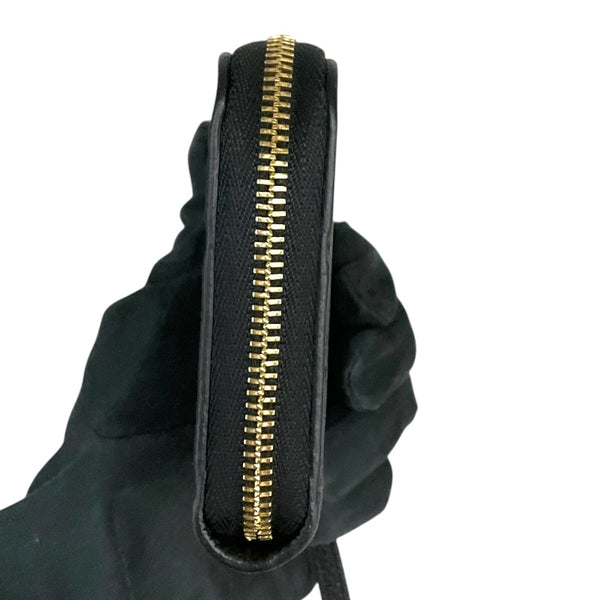 ルイ・ヴィトン LOUIS VUITTON ジッピーコインパース M60574 ブラック  PVCコーティングキャンバス モノグラムキャンパス ユニセックス コインケース