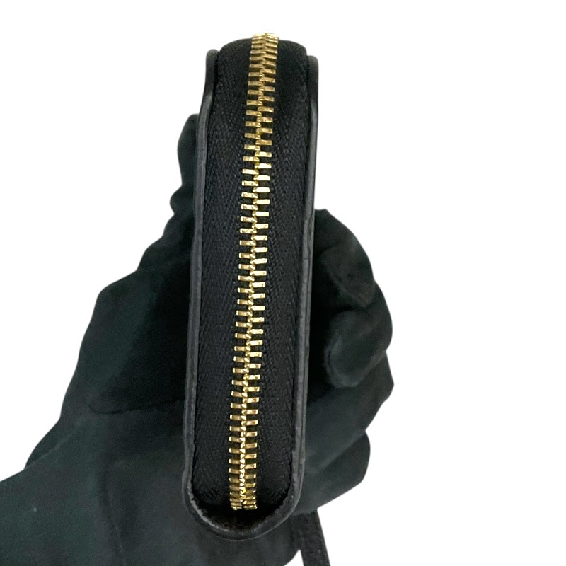 ルイ・ヴィトン LOUIS VUITTON ジッピーコインパース M60574 ブラック  PVCコーティングキャンバス モノグラムキャンパス ユニセックス コインケース