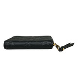 ルイ・ヴィトン LOUIS VUITTON ジッピーコインパース M60574 ブラック  PVCコーティングキャンバス モノグラムキャンパス ユニセックス コインケース