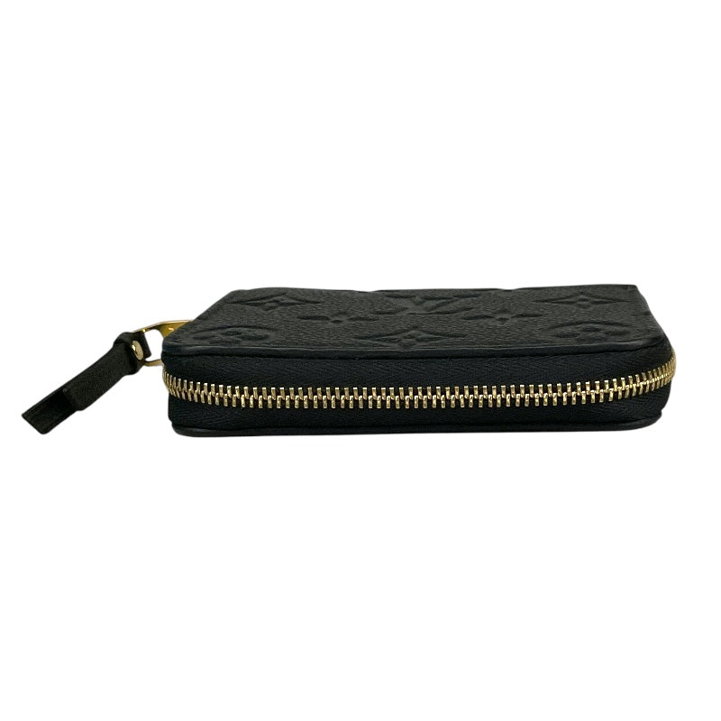 ルイ・ヴィトン LOUIS VUITTON ジッピーコインパース M60574 ブラック  PVCコーティングキャンバス モノグラムキャンパス ユニセックス コインケース