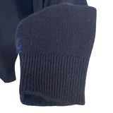 ルイ・ヴィトン LOUIS VUITTON ハーフアンドハーフモノグラムニットセーター HGN41WIXW ネイビー カシミヤ メンズ セーター