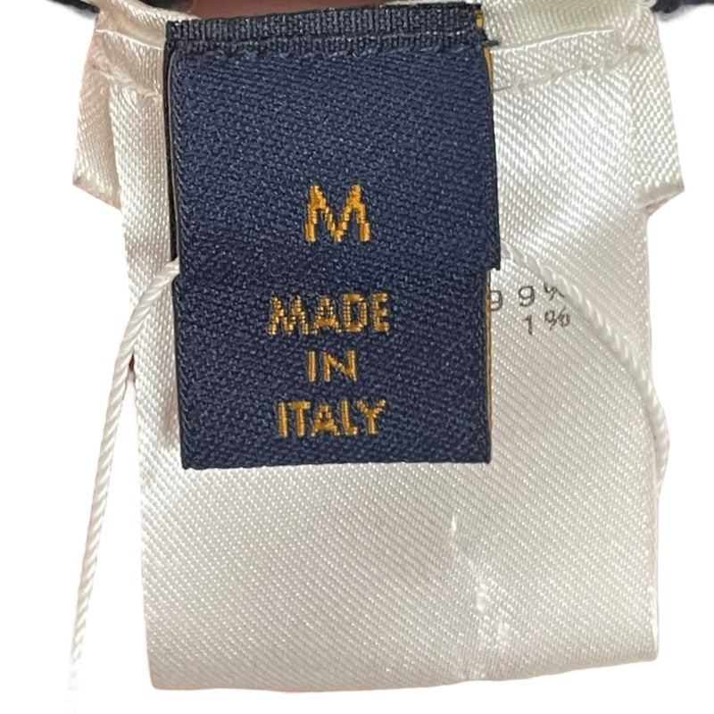 ルイ・ヴィトン LOUIS VUITTON ハーフアンドハーフモノグラムニットセーター HGN41WIXW ネイビー カシミヤ メンズ セーター