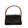 ルイ・ヴィトン LOUIS VUITTON ミニ・ルーピング M51147 ブラウン モノグラム・キャンバス レディース ハンドバッグ