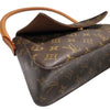 ルイ・ヴィトン LOUIS VUITTON ミニ・ルーピング M51147 ブラウン モノグラム・キャンバス レディース ハンドバッグ