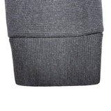 ルイ・ヴィトン LOUIS VUITTON ロゴ刺繍ニットブルゾン HON33W グレー ウール メンズ ブルゾン