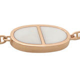 エルメス HERMES シェーヌダンクル ヴェルソ ブレスレット SH K18PG/セラミック ジュエリー