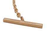 エルメス HERMES シェーヌダンクル ヴェルソ ブレスレット SH K18PG/セラミック ジュエリー