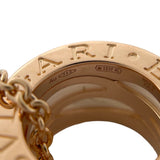 ブルガリ BVLGARI ビーゼロワン レジェンド ネックレス K18PG×ホワイトセラミック ジュエリー