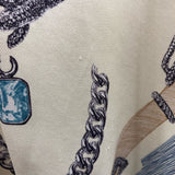 エルメス HERMES ツイルレーヌニットトップス クリーム シルク シルク レディース その他トップス