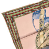 エルメス HERMES カレ90 SELLE DES STEPPES シルク レディース スカーフ