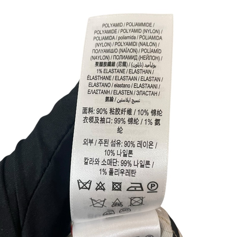 バーバリーロンドン  BURBERRY LONDON ストライプ長袖ワンピース 8011193 ベージュ コットン レディース ワンピース