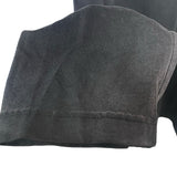 バレンシアガ BALENCIAGA ロゴ刺繍長袖Tシャツ 657058 ブラック コットン メンズ 長袖Ｔシャツ