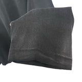 バレンシアガ BALENCIAGA ロゴ刺繍長袖Tシャツ 657058 ブラック コットン メンズ 長袖Ｔシャツ