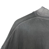 バレンシアガ BALENCIAGA ロゴ刺繍長袖Tシャツ 657058 ブラック コットン メンズ 長袖Ｔシャツ