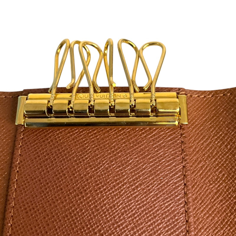 ルイ・ヴィトン LOUIS VUITTON ミュルティクレ6 M62630 ブラウン ユニセックス キーケース