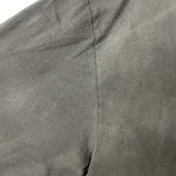 バレンシアガ BALENCIAGA ロゴ刺繍長袖Tシャツ 657058 ブラック コットン メンズ 長袖Ｔシャツ