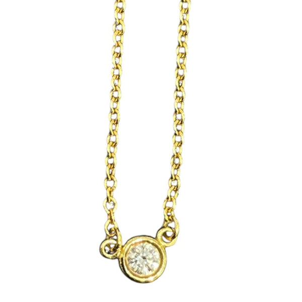 ティファニー TIFFANY＆CO バイザヤードネックレス 750 ジュエリー