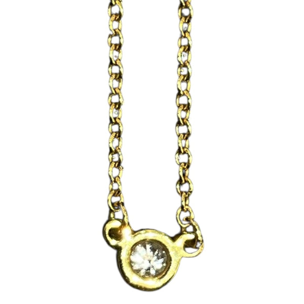 ティファニー TIFFANY＆CO バイザヤードネックレス 750 ジュエリー