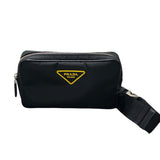 プラダ PRADA ナイロンショルダーバッグ 2VL977 ブラック ナイロン メンズ ボディバッグ