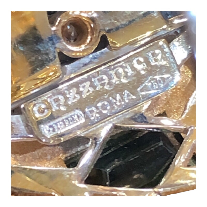 CAZZANIGA リング K18イエローゴールド 750YG ジュエリー
