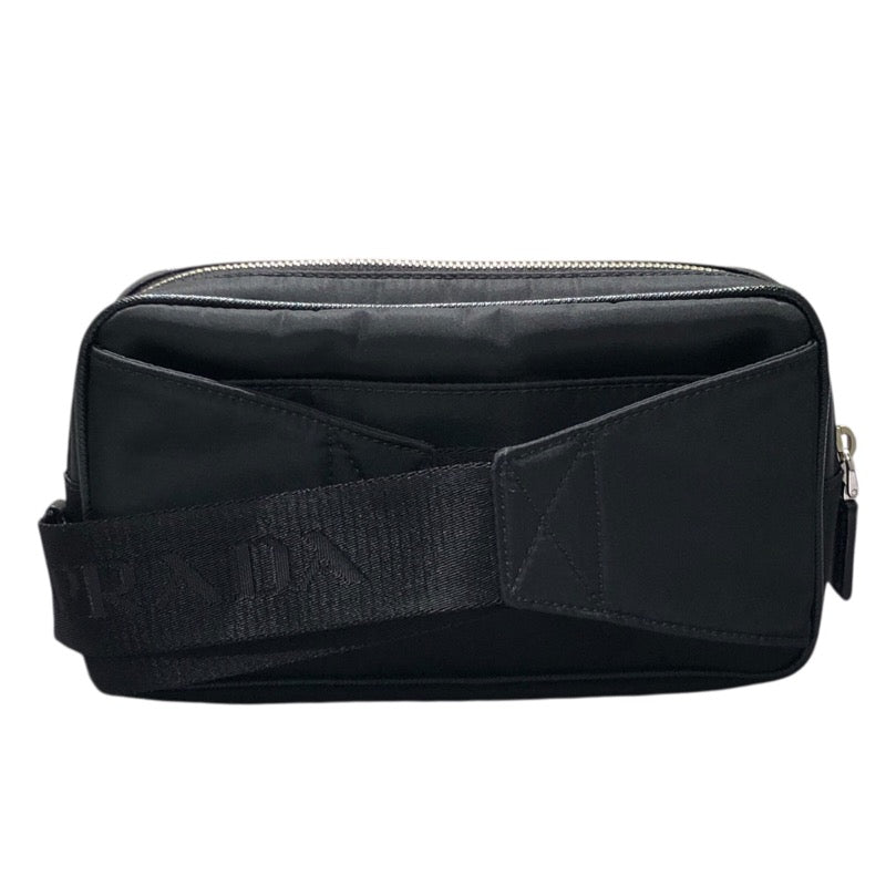 プラダ PRADA ナイロンショルダーバッグ 2VL977 ブラック ナイロン メンズ ボディバッグ