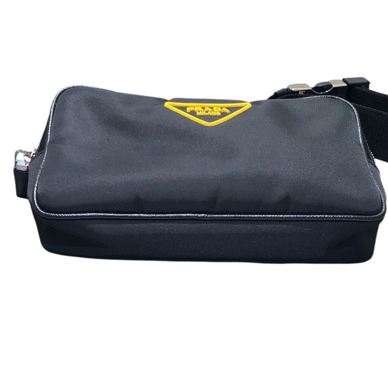 プラダ PRADA ナイロンショルダーバッグ 2VL977 ブラック ナイロン メンズ ボディバッグ