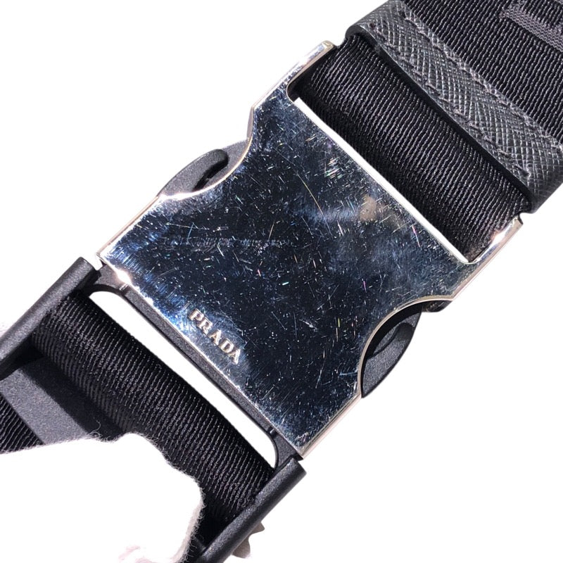 プラダ PRADA ナイロンショルダーバッグ 2VL977 ブラック ナイロン メンズ ボディバッグ