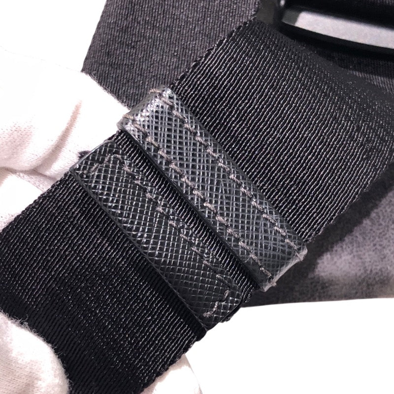 プラダ PRADA ナイロンショルダーバッグ 2VL977 ブラック ナイロン メンズ ボディバッグ