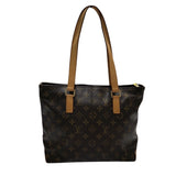 ルイ・ヴィトン LOUIS VUITTON カバ・ピアノ M51148 ブラウン モノグラムキャンバス レディース ハンドバッグ