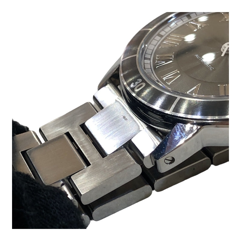 カルティエ Cartier ロンド クロワジエール ドゥ カルティエ WSRN0011 SS 自動巻き メンズ 腕時計