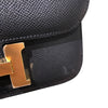 エルメス HERMES コンスタンス3 ミニ W刻 ブラック ゴールド金具 エプソン レディース ショルダーバッグ
