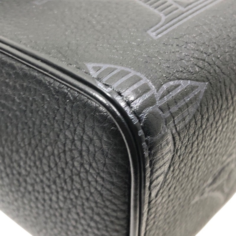 ルイ・ヴィトン LOUIS VUITTON ヴァヴァンNV M57292 ブラック モノグラムシャドウ メンズ セカンドバッグ