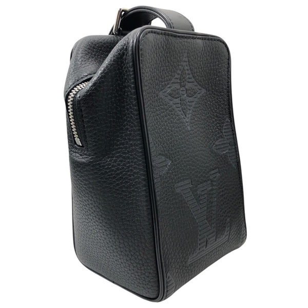 ルイ・ヴィトン LOUIS VUITTON ヴァヴァンNV M57292 ブラック モノグラムシャドウ メンズ セカンドバッグ